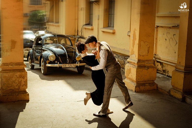 Những khung hình mang đậm hơi thở cổ điển được thực hiện bởi Mimosa Wedding