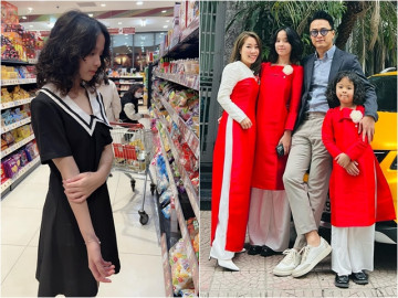 Nhím Bố ơi mình đi đâu thế - con gái Hồng Đăng: Má lúm xinh đẹp, cao hơn mẹ nhưng bị nói như da bọc xương