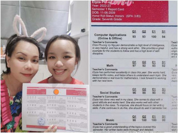 Việt Hương chi nửa tỷ cho con gái đi học giờ nở mày nở mặt khoe bảng điểm ái nữ, tuyển rể khi con mới 14 tuổi