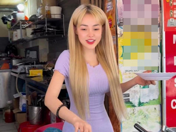 Danh tính cô bán ốc quê Bình Định xinh như mộng, vòng 1 ngoại cỡ nhưng eo bé chỉ 1 gang tay