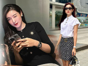 Thời trang - "Quốc bảo nhan sắc VTV" từng lên báo Trung: Lên sóng đồng hồ 3 tỷ, xuống phố "sáng choang" túi cá sấu bạch tạng