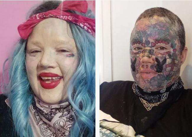 Người mẹ “nghiện” xăm trổ với bề ngoài đáng sợ, đã từng bị đuổi khỏi các quán bar và nhà hàng - 2
