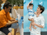 Giải trí - Đàm Vĩnh Hưng lần đầu kể về tiệc thôi nôi của quý tử, muốn tự tay thắt nơ 500 ghế nhưng chỉ có 30 khách tới