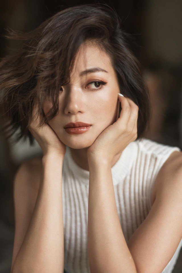 Sở hữu đôi mắt to thương hiệu, Kiều Anh chẳng cần phải nhờ cậy tới miếng dán kích mí hay mi giả cầu kì.