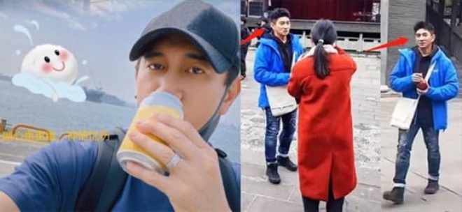 Ngô Kỳ Long uống bia 1 mình, thần thái kém sắc mệt mỏi, buồn bã.