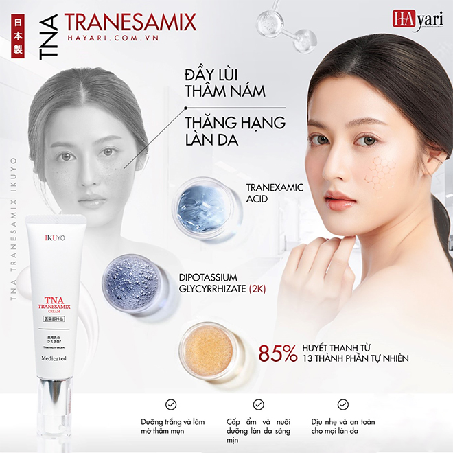 TNA Tranesamix 2% - Nám da, tàn nhang không còn là nỗi lo - 2