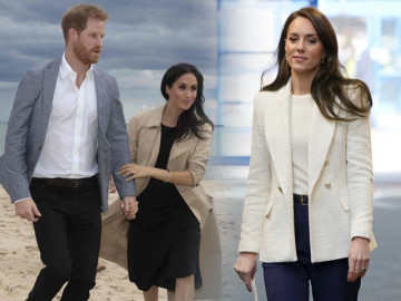 Meghan Markle rời hoàng gia được tung hô icon phong cách nhưng khoản giày dép cần học Kate Middleton