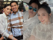 Thời trang - Vợ chủ tịch của Tuấn Hưng đẻ mổ 3 lứa vẫn đẹp như tiên, chẳng ngán "đụng hàng" vợ sắp cưới của Phillip Nguyễn