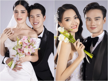 Mỹ nhân chuyển giới chụp ảnh cưới như bị ép lấy chồng: Chú rể kêu cứu, mẹ nuôi nổi tiếng cười sảng trên mạng