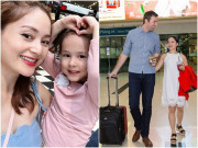 Làm mẹ - Con gái lai Tây của diễn viên Lan Phương hơn 4 tuổi rất thông minh, biết cộng trừ đến 100, đọc và viết rất nhanh