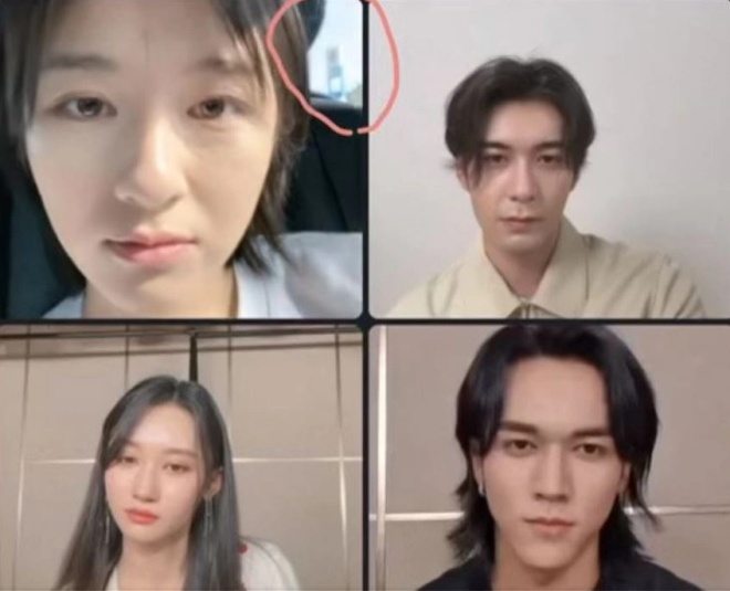 Trong ảnh của Lý Lan Địch có hình ảnh được cho là cây xăng ở Thái Lan.