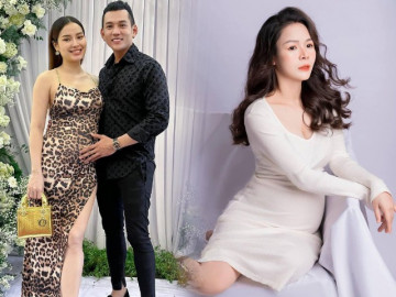 Những sao Việt ôm bụng bầu đón mèo vàng năm Quý Mão, 1 người chuẩn bị vỡ chum