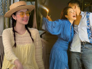 Thời trang - Lên chức mẹ bỉm, Minh Hằng vẫn eo ót như gái son, "phép thuật" là chiếc đầm quốc dân, che tiệt bụng mỡ