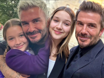 Ái nữ duy nhất của David Beckham càng lớn càng đẹp, 12 tuổi trổ mã cao vượt trội