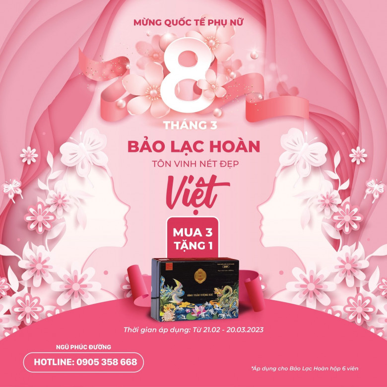 Chương trình ưu đãi: Mua 3 tặng 1 TPBVSK Bảo Lạc Hoàn