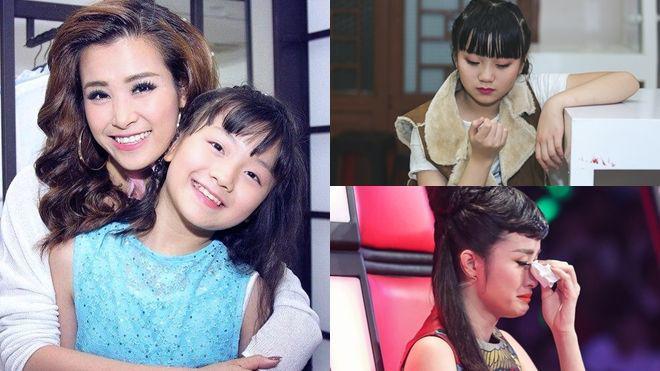 Cô bé từng làm Đông Nhi khóc nức nở. Nữ HLV cũng động viên Kim Anh rất nhiều.