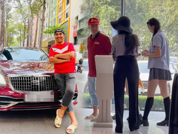 MC giàu nhất Việt Nam đi tậu xế hộp tiền tỷ, nhưng vóc dáng siêu thực của vợ và con bị chụp lén mới hút sóng mạng