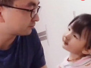 Làm mẹ - Bố hỏi "Con gái có yêu bố không?", câu trả lời sâu sắc của đứa trẻ khiến ông bố òa khóc ân hận