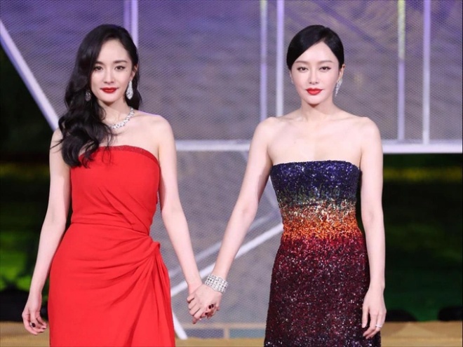 Quan hệ của Dương Mịch và Tần Lam khá tốt.