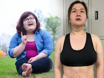 Từng nặng 127kg, hotgirl trăm ký hút 8 lít mỡ trùng tu ngoại hình, nay diện áo tắm vẫn tự ti than mập