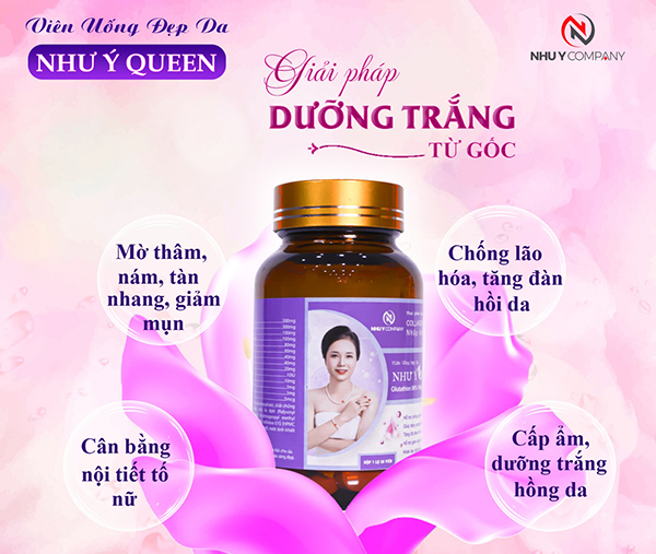 Giải pháp chăm sóc da toàn diện với viên uống đẹp da Như Ý QUEEN - 2