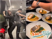 Bếp Eva - Chồng kém 11 tuổi đi làm về đầu bù tóc rối nấu cơm, Ngô Thanh Vân nhảy nhót bên cạnh làm fan thấy thương