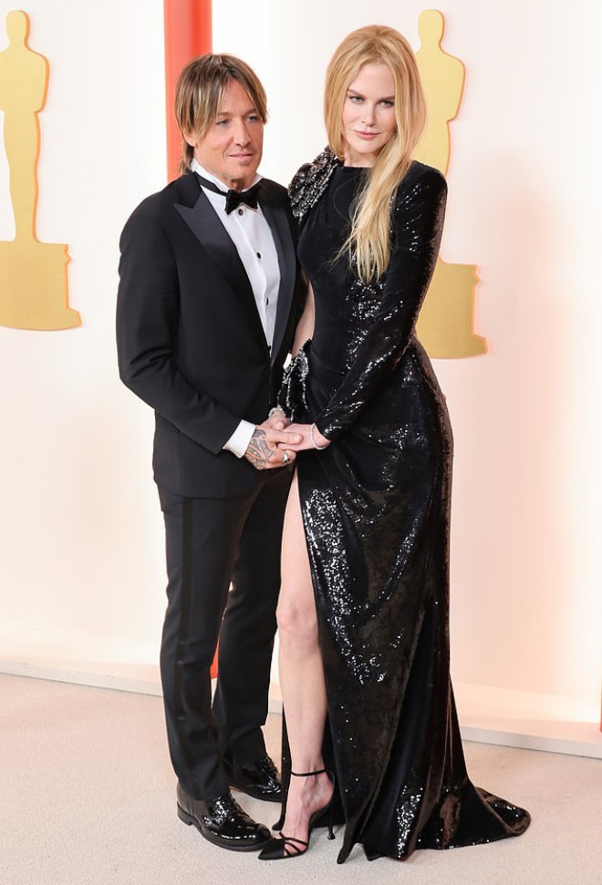Nicole bên ông xã hiện tại Keith Urban.