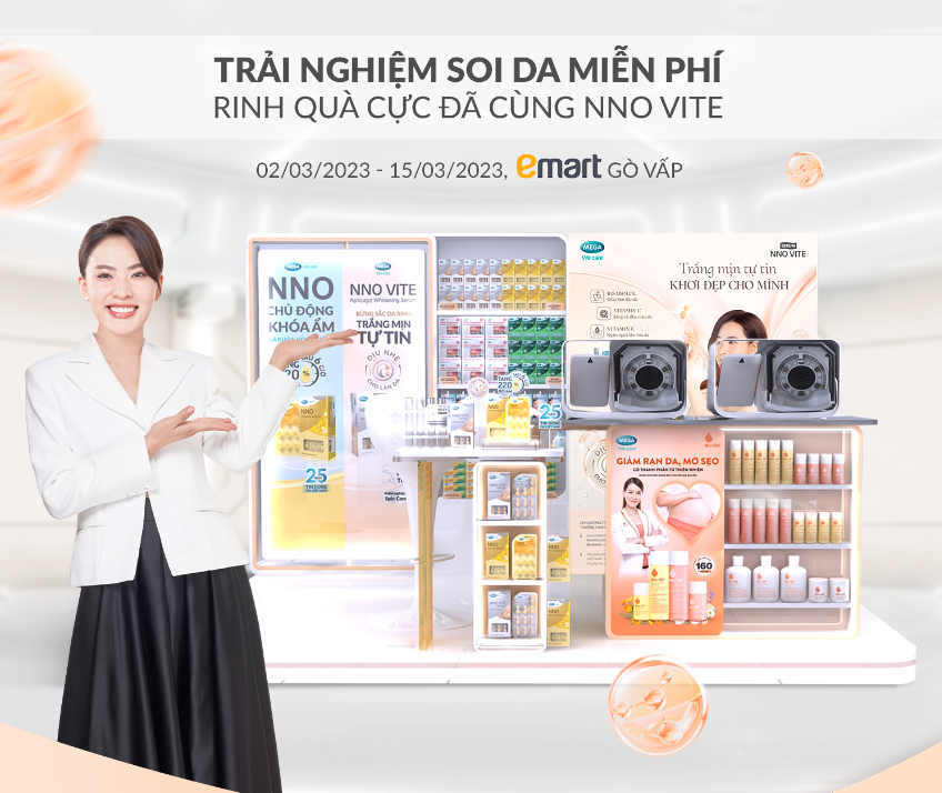 Trải nghiệm soi da miễn phí cùng NNO VITE