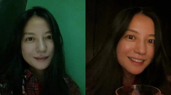 Triệu Vy bất ngờ ngoi lên cảm ơn mọi người đã chúc mừng tuổi mới.