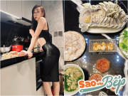 Bếp Eva - Tưởng Phương Oanh cắm mặt nấu cơm dân dã, ai ngờ có con vật "đáng sợ" mà đắt giá của nhà giàu