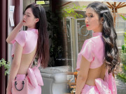 Thời trang - Hai Á hậu đẹp nhất xứ Thanh "đụng hàng", Phương Nhi khoe kiếm Nhật vẫn "lép vế" độ sang chảnh