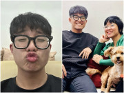 Làm mẹ - Công Lý hạnh phúc khoe ảnh con trai Thảo Vân chụp ảnh tự sướng trong điện thoại của mình