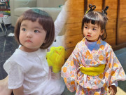 Làm đẹp - Từng phải nhờ cậy "đồ giả", con gái Mạc Văn Khoa nay đã có suối tóc dài, làm kiểu nhiều chùm điệu đà