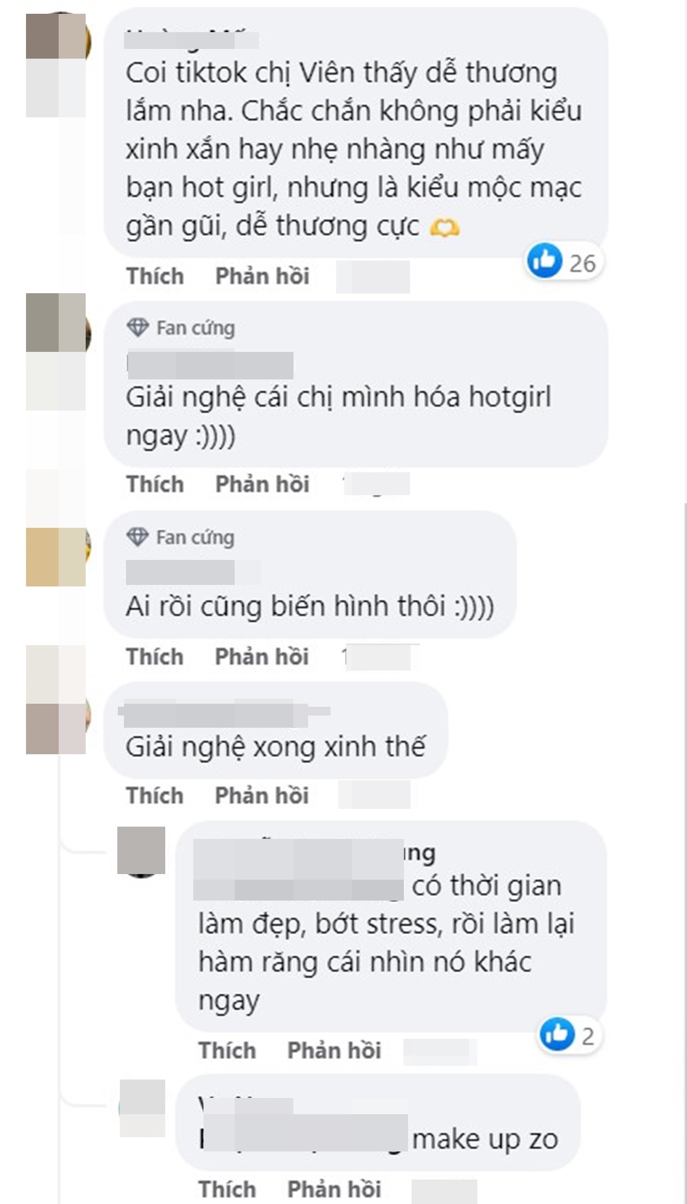 Bên dưới các bài đăng, công chúng đang rất khen ngợi cho cú lột xác về giao diện của Ánh Viên. Ai nấy đều tấm tắc khen, giải nghệ có thời gian chăm sóc sắc đẹp lại đẹp mặn mà. Vẻ đẹp của cô khác hẳn với giới hotgirl, không màu mè, cầu kì mà mộc mạc, gần gũi.