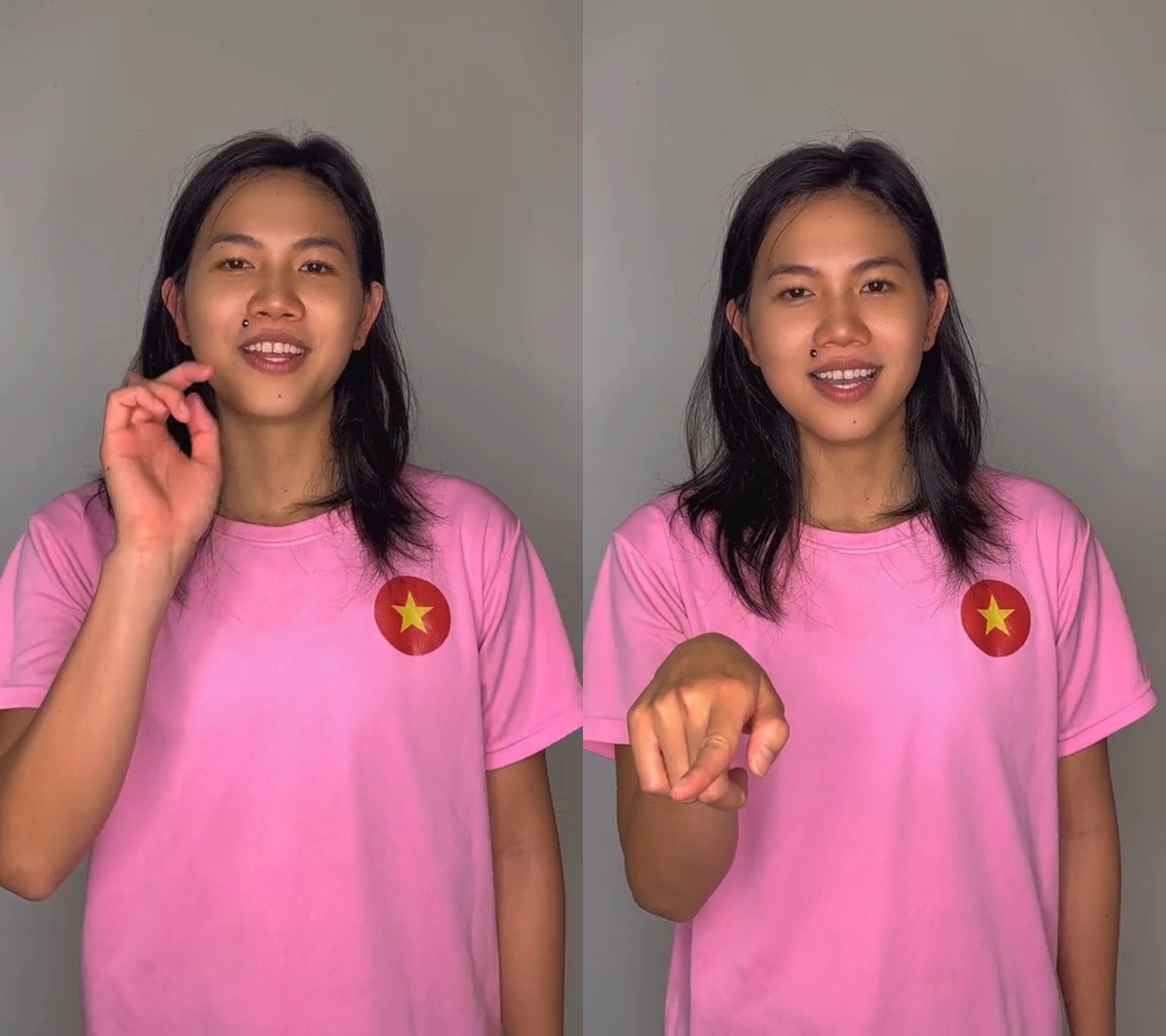 Có thể thấy khi ở concept xấu, dìm hàng với chiếc nốt ruồi to tướng ở trên mép, Ánh Viên trông cũng đã xinh xắn và rạng rỡ so với năm xưa thấy rõ.