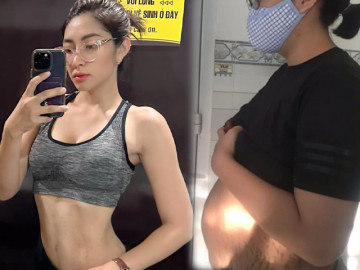 Mang song thai da rạn khắp người, Hoa hậu Đặng Thu Thảo giờ khoe dáng bén ngót, khó tránh sẹo chằng chịt