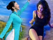 Làm đẹp - "Hoa hậu hàng không" có mái tóc hiếm, xinh như minh tinh Hồng Kông, body gái 1 con trông "mòn con mắt"