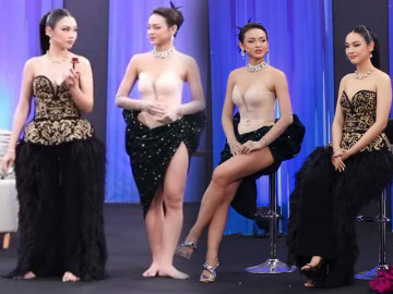 Danh tính cặp Á hậu là Nữ hoàng ảnh chế hot nhất cõi mạng, ăn mặc giống đi múa lân