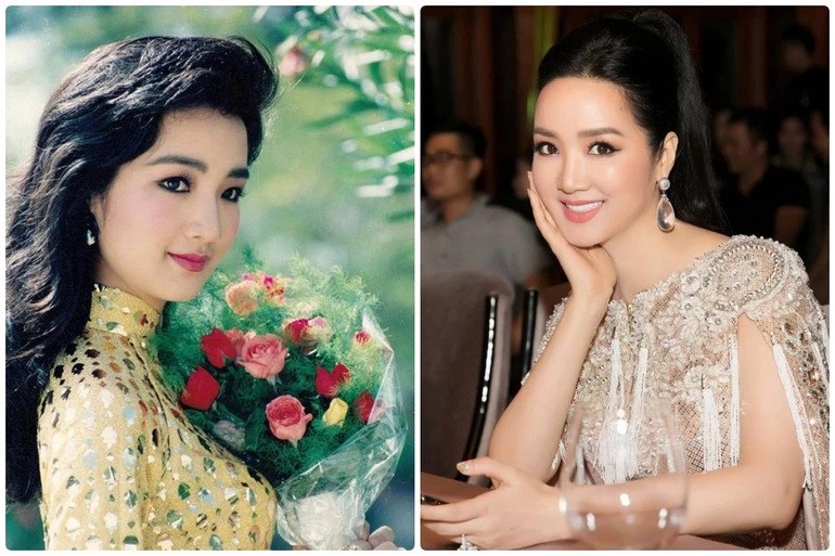 Hoa hậu Việt Nam không người kế nhiệm U55 diện đầm công chúa lộng lẫy, cứ ngỡ con gái amp;#34;ở ẩnamp;#34; bấy lâu - 2