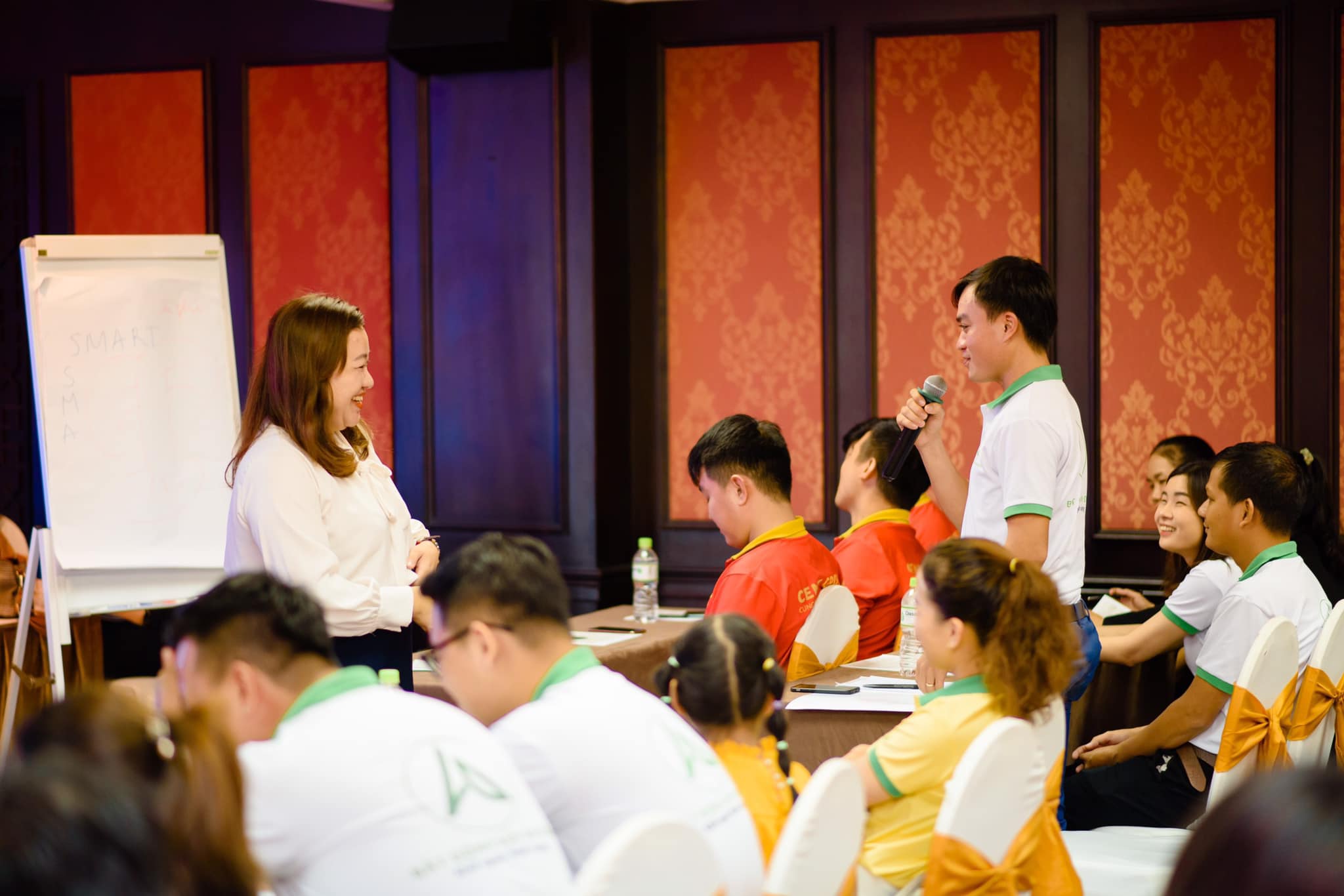Coach Thái Thu dành nhiều tâm huyết cho đào tạo in-house, huấn luyện lãnh đạo và quản lý cấp cao