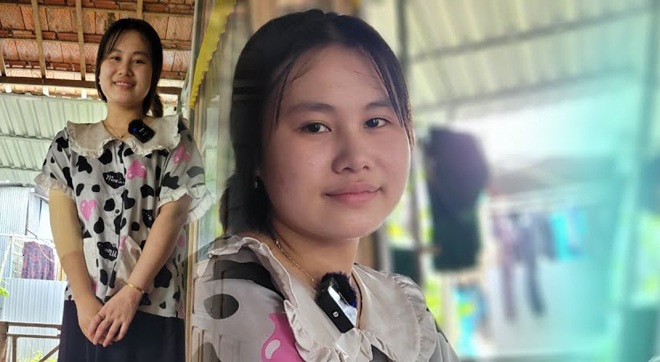 Hiện Hân đã tươi tỉnh và có sức sống hơn trước rất nhiều.