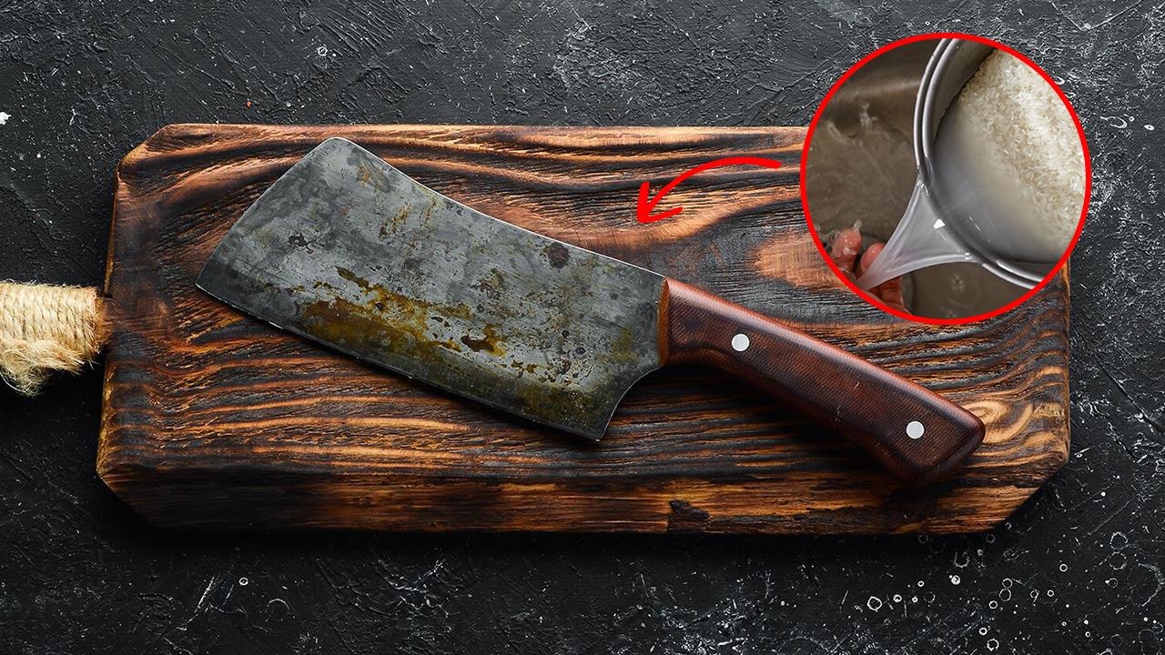 Dùng dao lâu bị cùn rỉ, ghi nhớ 5 cách làm sạch dễ như “ăn kẹo” này, dao rỉ mấy cũng sáng bóng, sắc lẹm - 7
