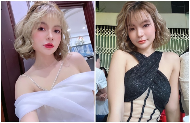 Bà xã nam diễn viên quê Hải Dương không hoạt động trong showbiz nhưng thường tháp tùng ông xã tham gia nhiều sự kiện của làng giải trí.