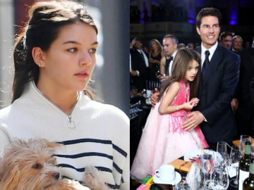 Hé lộ mối quan hệ của Suri với bố sau 10 năm xa cách, ái nữ 16 tuổi cuối cùng cũng vào showbiz
