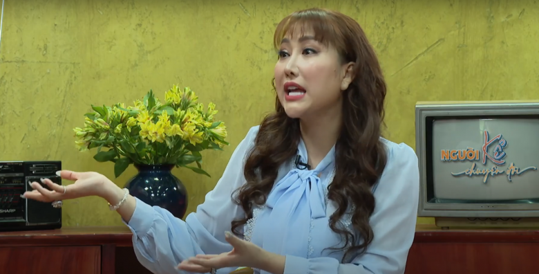 Nữ diễn viên cho biết từng yêu một công tử miền Tây trùm về phân bón, sau đó là con một gia đình quyền lực bề thế miền Bắc.