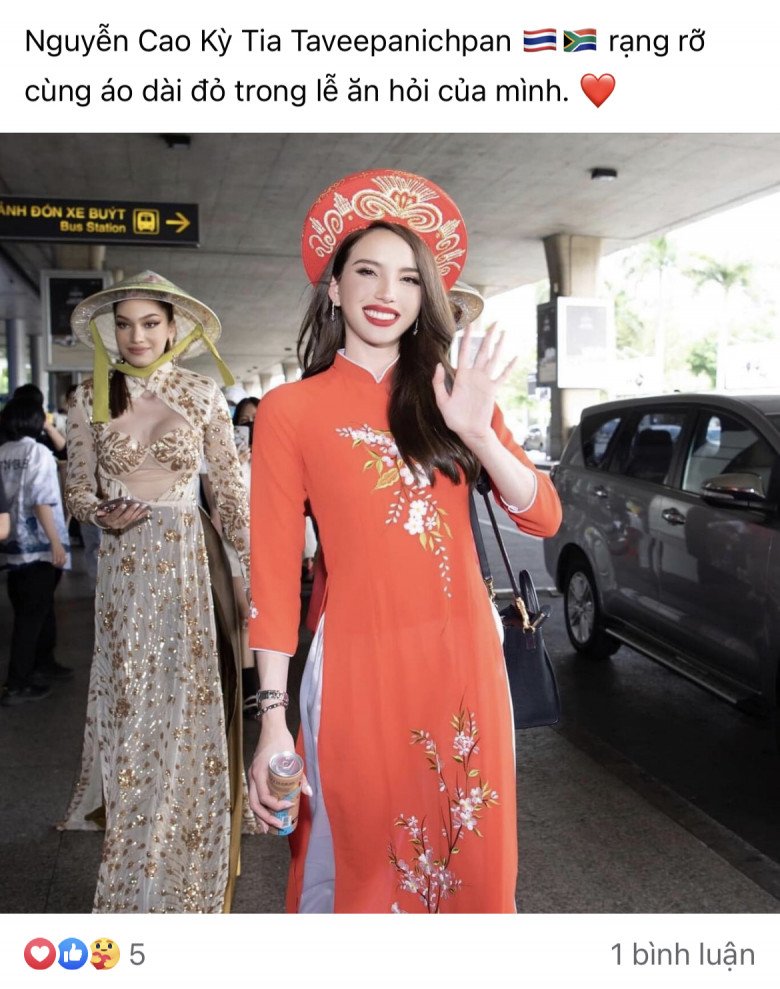 amp;#34;Chị em sinh đôiamp;#34; của Hoa hậu Kỳ Duyên đến Việt Nam, diện áo dài cưới xinh như cô dâu - 4
