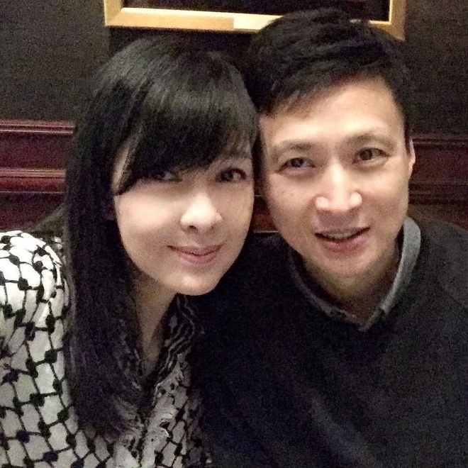 Châu Huệ Mẫn và nhà văn Nghê Chấn đã bên nhau 14 năm.