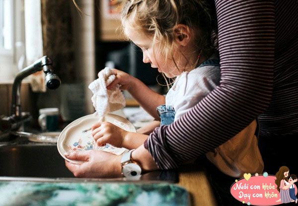 Trẻ em Đan Mạch cũng được dạy cách chia sẻ, tự lập từ nhỏ.