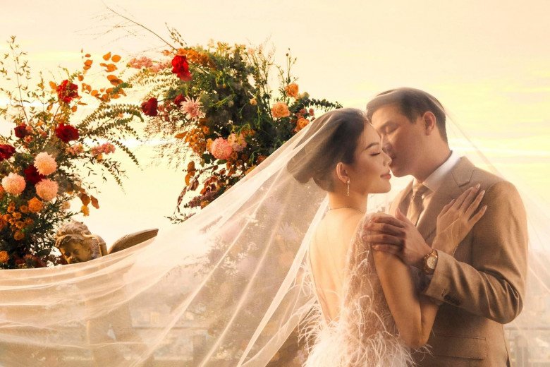 Độc quyền từ Philippines: Cô dâu Linh Rin chia sẻ cảm xúc khi lần đầu diện váy cưới trước giờ vào lễ đường - 1