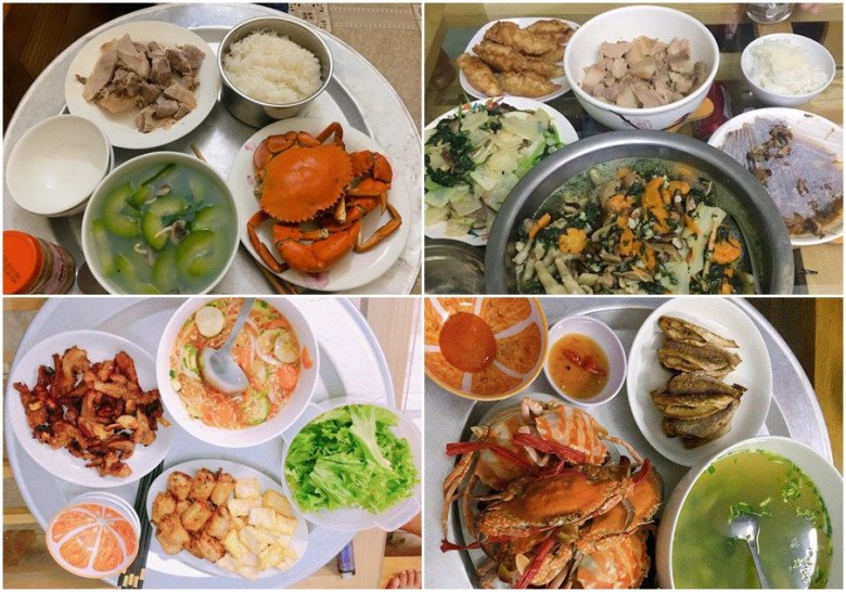 Ở cữ, mẹ chồng cho con dâu ăn cả thế giới. (Ảnh: NVCC)
